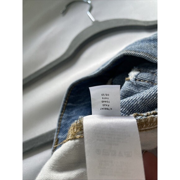 Loft Denim The Wide Leg‎ Blue Jeans High Waist Palazzo 2023 casual Size 30 / 10 - Picture 8 of 8